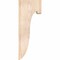 Ekena Millwork Del Monte Smooth Corbel, Douglas Fir, 5 1/2"W x 10"D x 26"H COR06X10X26DEL00SDF - alternate 2